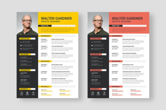Download Template for Your Curriculum Vitae - Premium Bundle